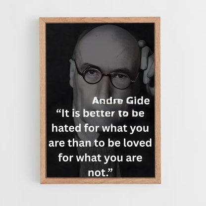 ap-andre gide-1 cadre Bois clair
