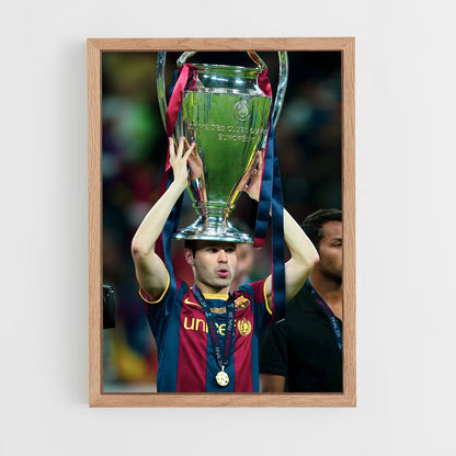 ap-andres iniesta-2 cadre Bois clair