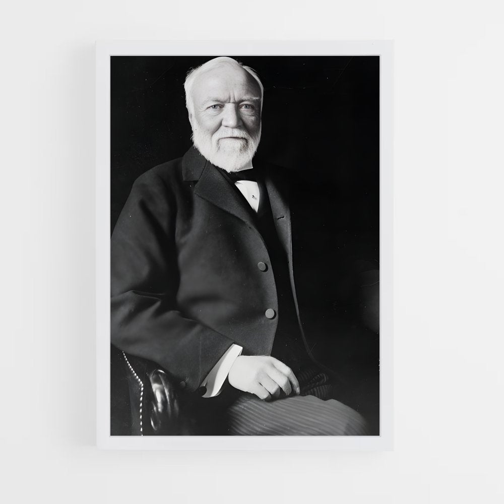 ap-andrew carnegie-1 cadre Blanc