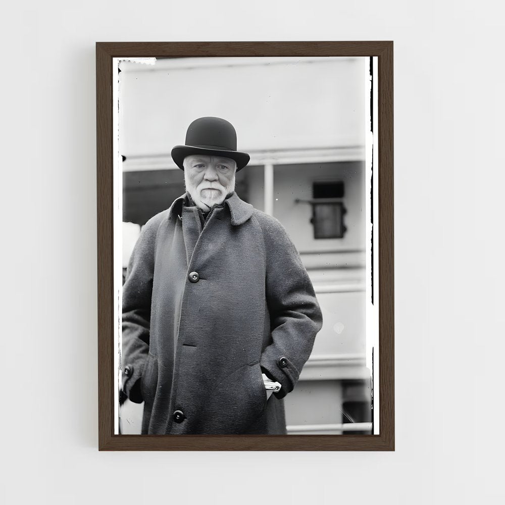 ap-andrew carnegie-2 cadre Bois foncé