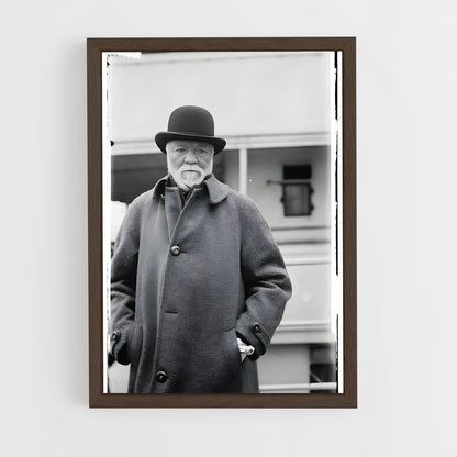 ap-andrew carnegie-2 cadre Bois foncé