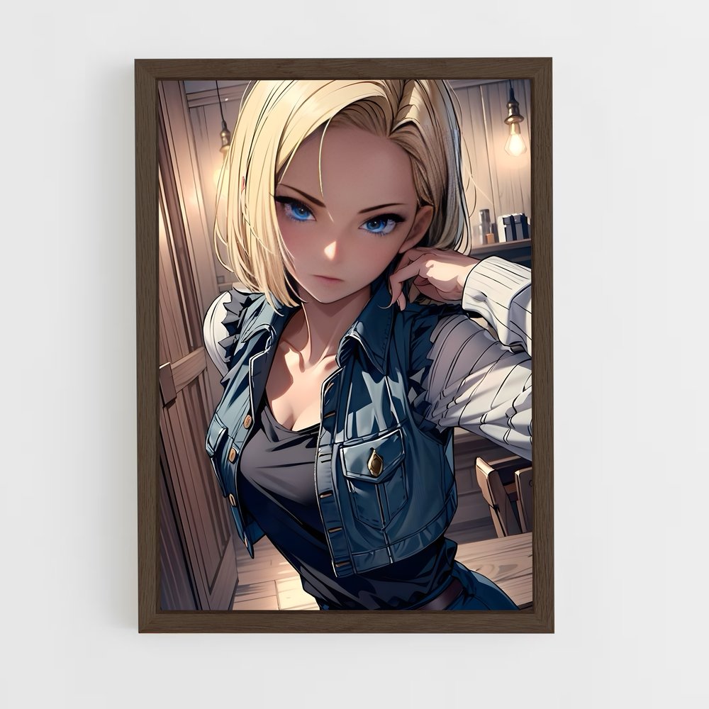 ap-android 18-10 cadre Bois foncé
