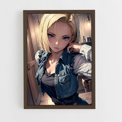 ap-android 18-10 cadre Bois foncé