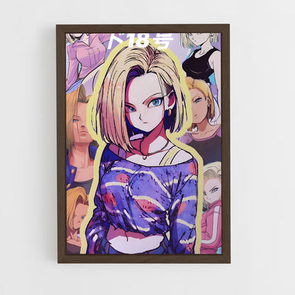 ap-android 18-13 cadre Bois foncé