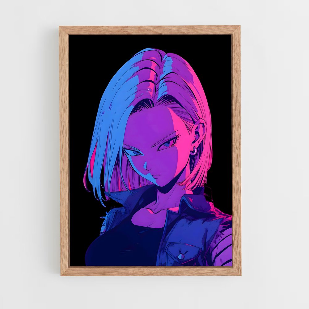 ap-android 18-5 cadre Bois clair