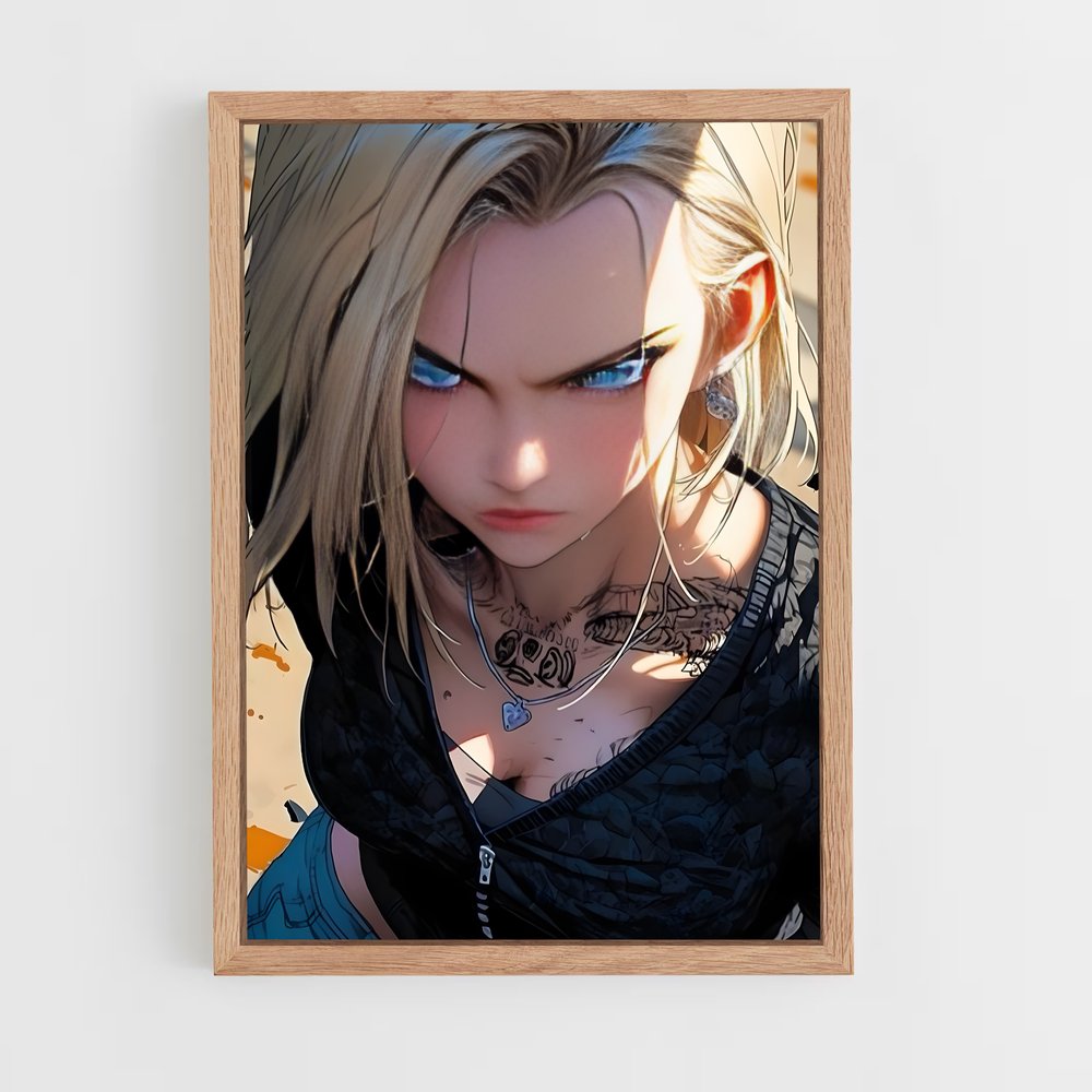 ap-android 18-7 cadre Bois clair