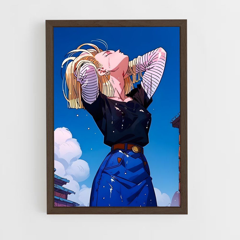 ap-android 18-8 cadre Bois foncé
