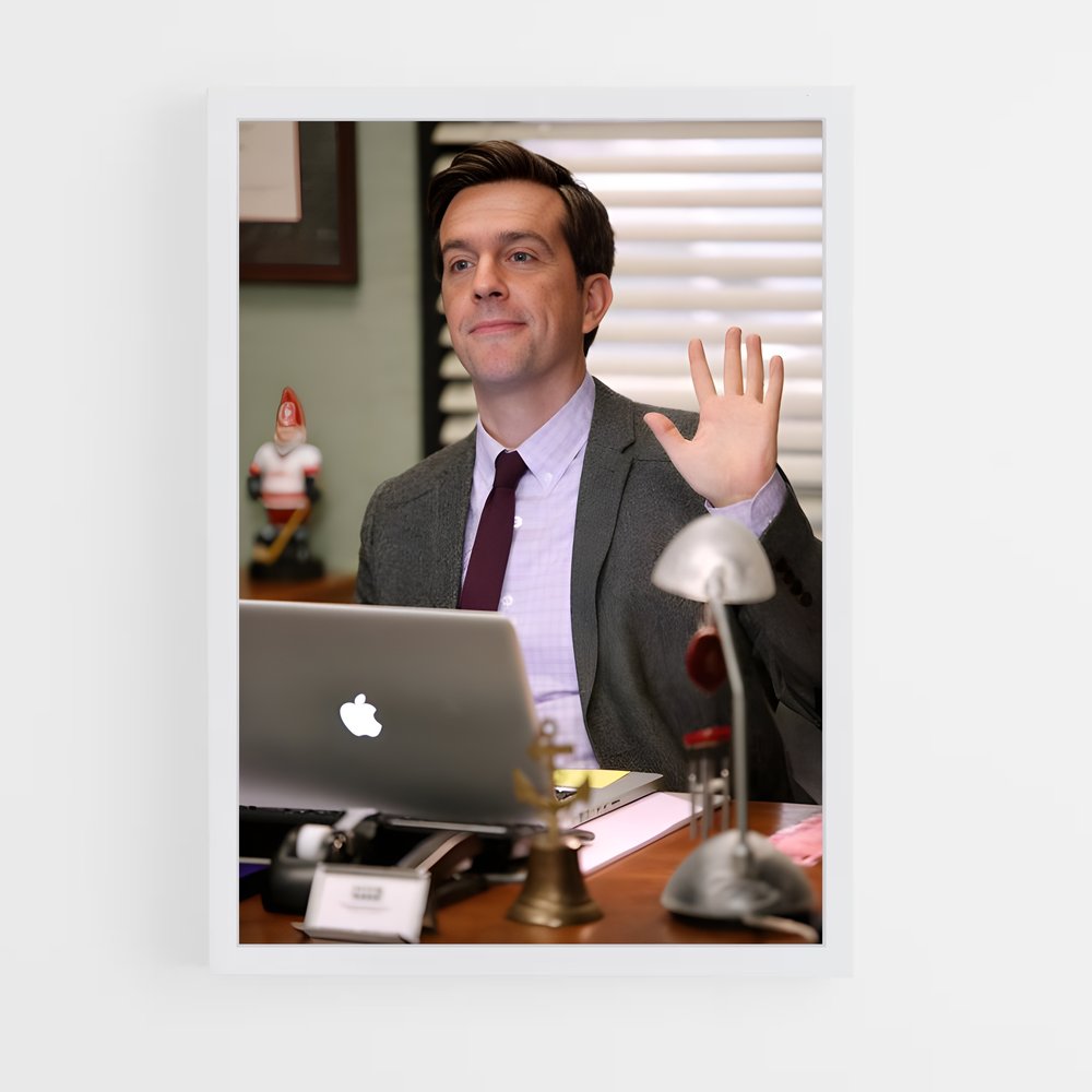 ap-andy bernard-1 cadre Blanc