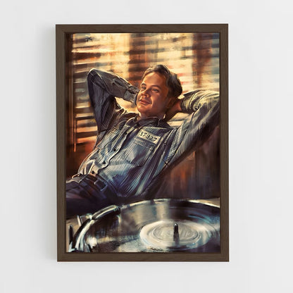 ap-andy dufresne-1 cadre Bois foncé