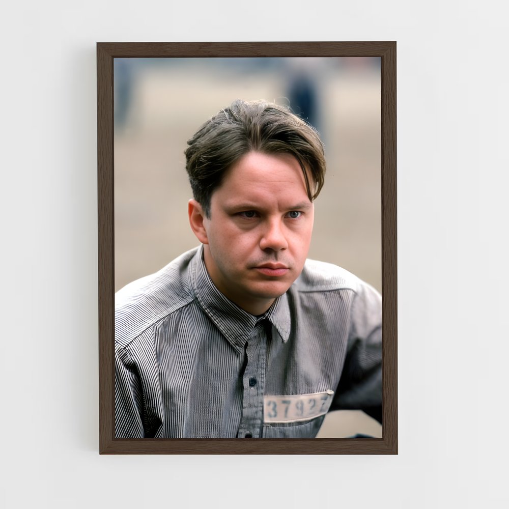 ap-andy dufresne-2 cadre Bois foncé