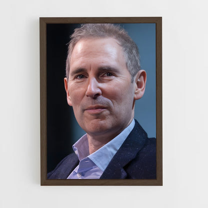 ap-andy jassy-1 cadre Bois foncé