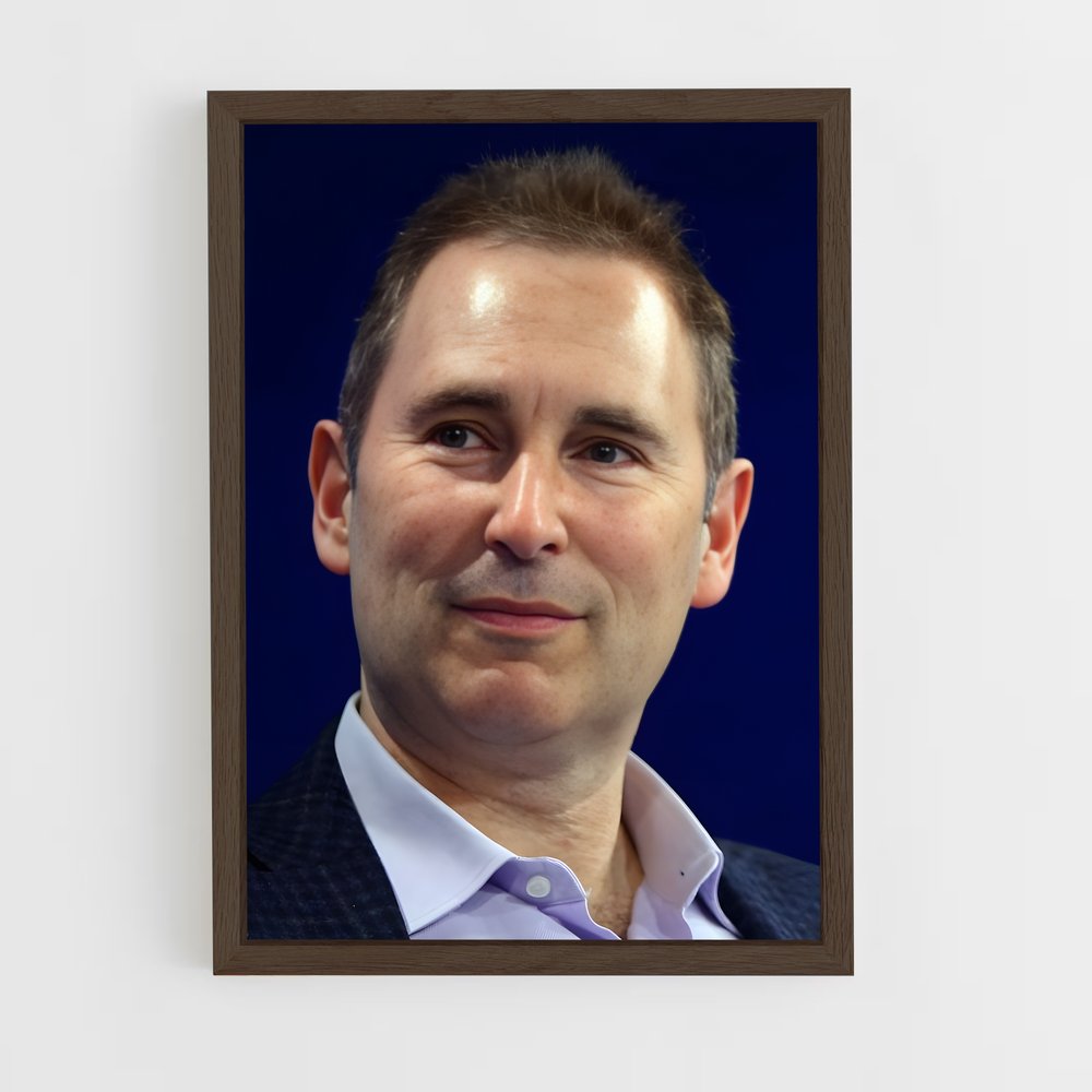ap-andy jassy-2 cadre Bois foncé
