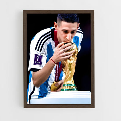 ap-angel di maria-1 cadre Bois foncé