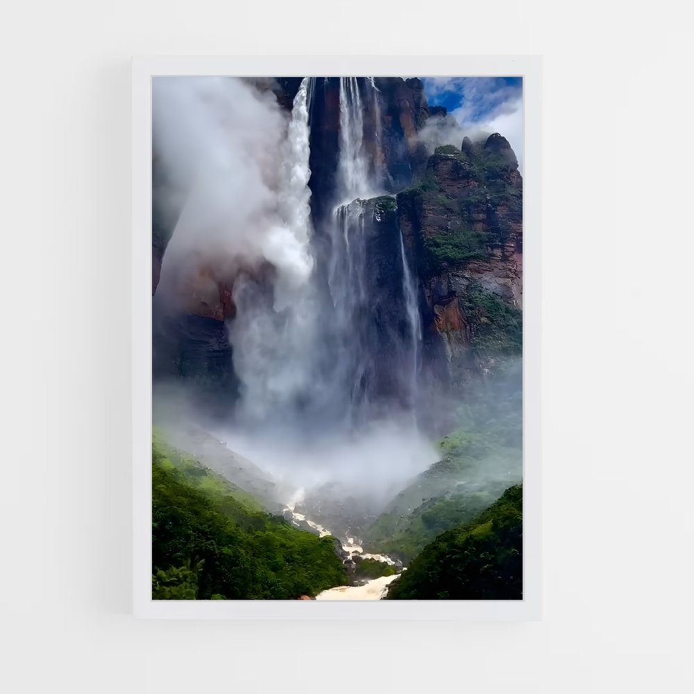 ap-angel falls-10 cadre Blanc