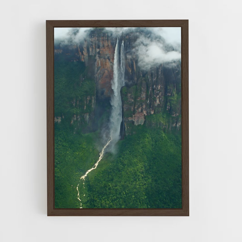 ap-angel falls-13 cadre Bois foncé