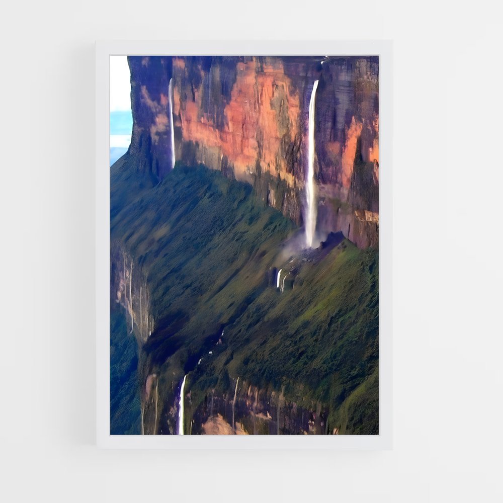 ap-angel falls-15 cadre Blanc