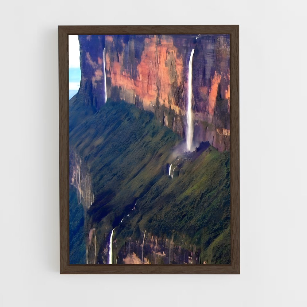ap-angel falls-15 cadre Bois foncé