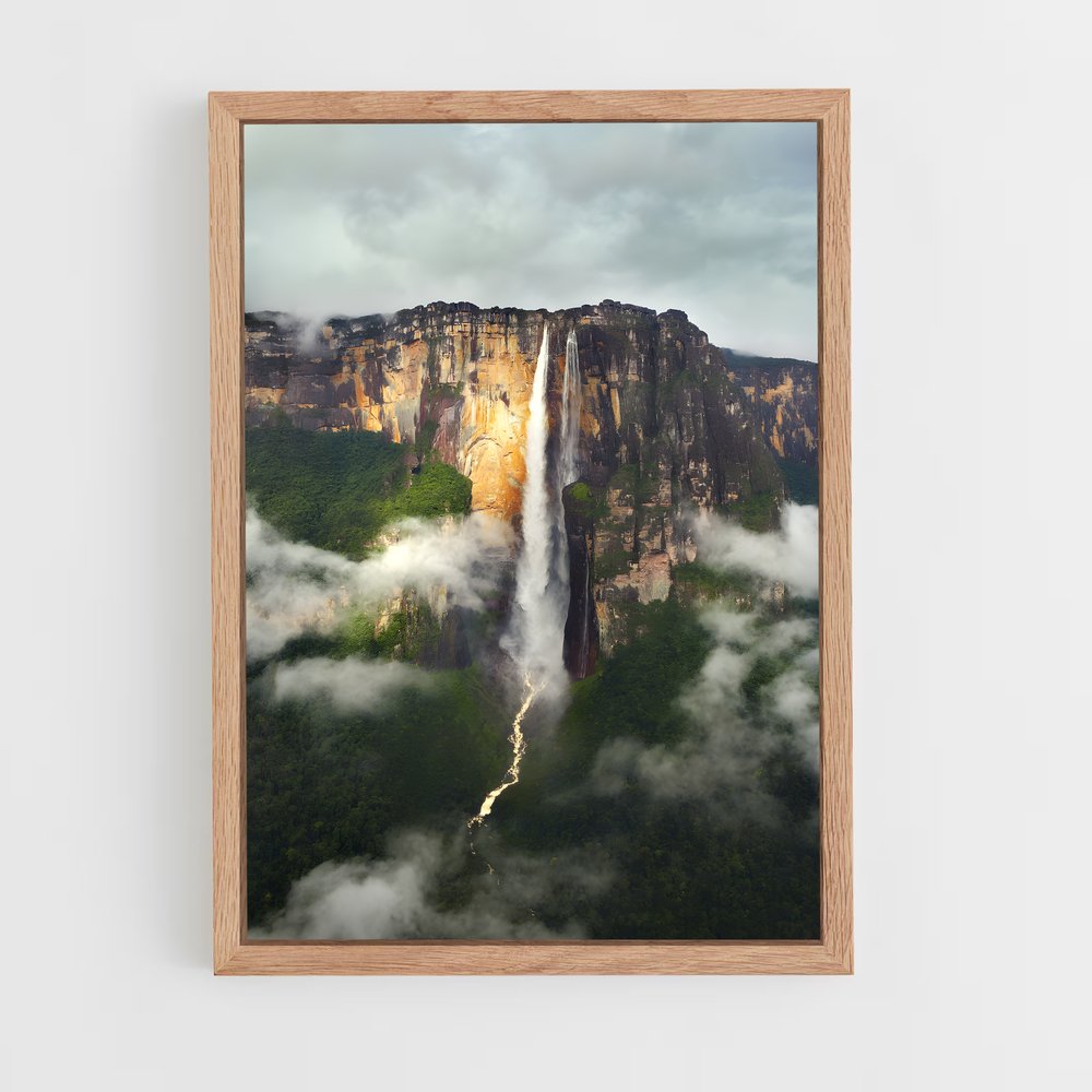 ap-angel falls-4 cadre Bois clair