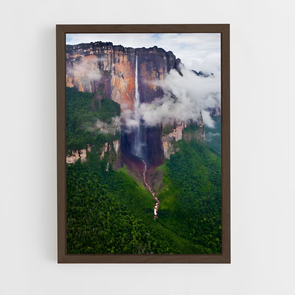 ap-angel falls-9 cadre Bois foncé