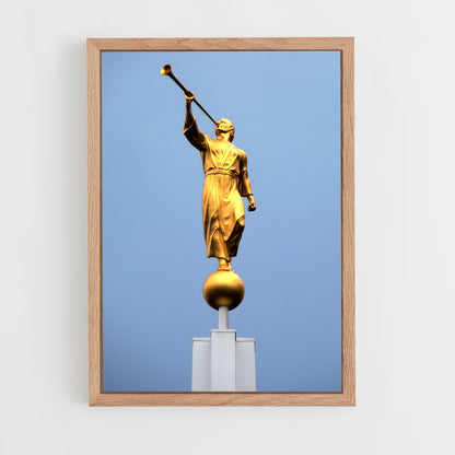 ap-angel moroni-1 cadre Bois clair