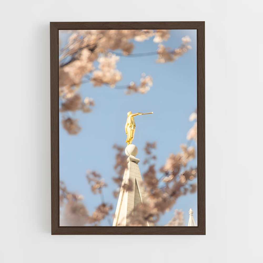 ap-angel moroni-3 cadre Bois foncé
