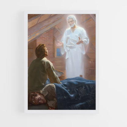 ap-angel moroni-4 cadre Blanc