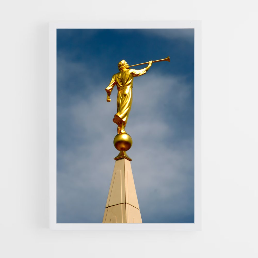 ap-angel moroni-8 cadre Blanc