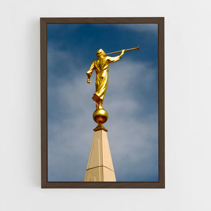 ap-angel moroni-8 cadre Bois foncé