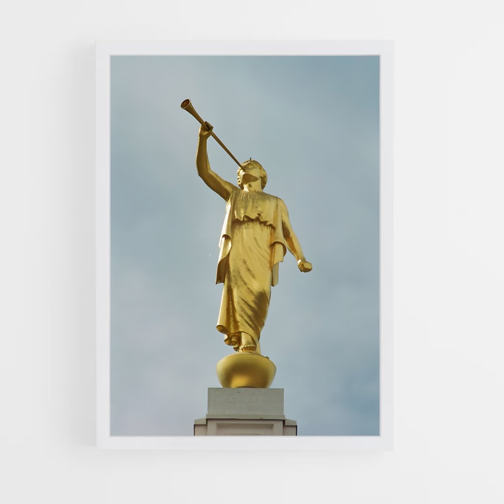 ap-angel moroni-9 cadre Blanc