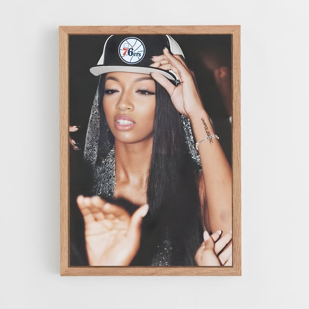 ap-angel reese-4 cadre Bois clair