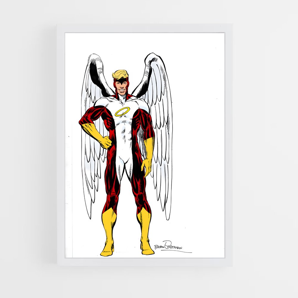 ap-angel x-men-1 cadre Blanc