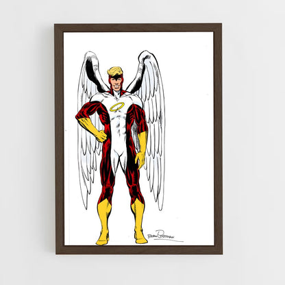 ap-angel x-men-1 cadre Bois foncé