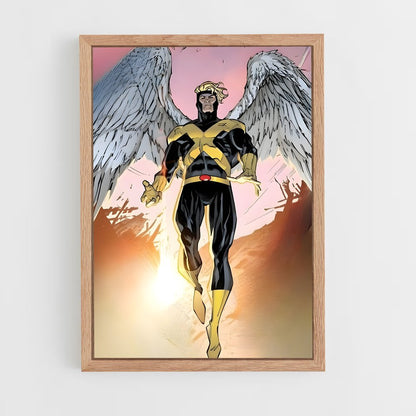 ap-angel x-men-3 cadre Bois clair