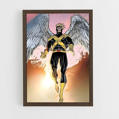 ap-angel x-men-3 cadre Bois foncé