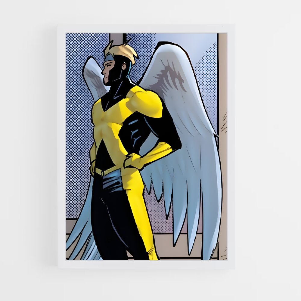 ap-angel x-men-4 cadre Blanc
