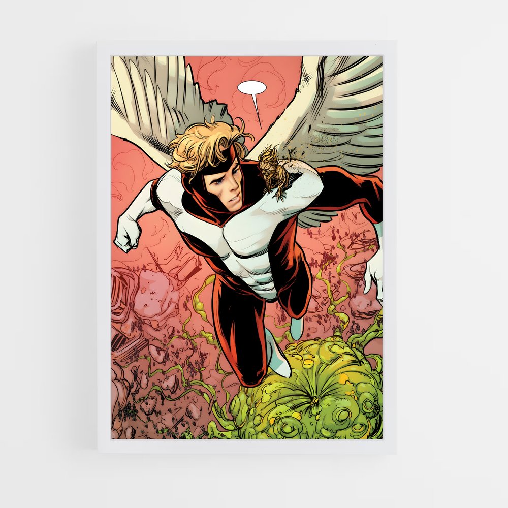 ap-angel x-men-5 cadre Blanc