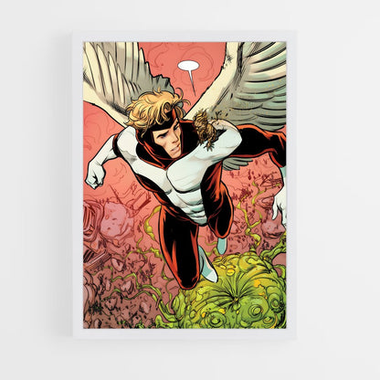 ap-angel x-men-5 cadre Blanc