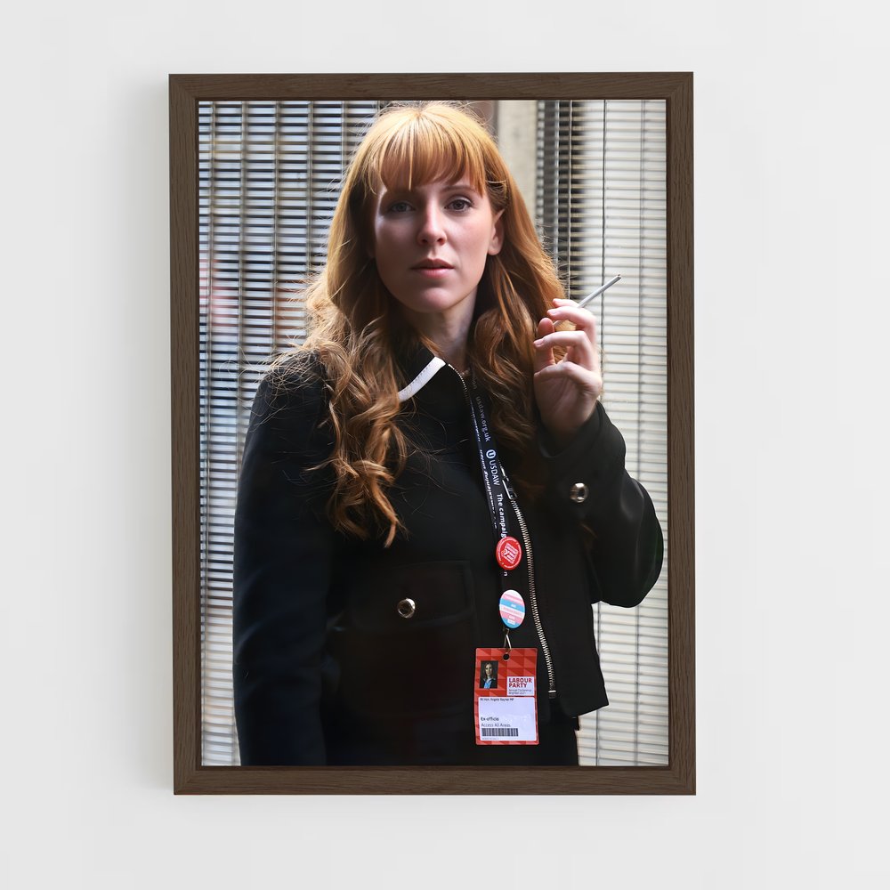 ap-angela rayner-3 cadre Bois foncé