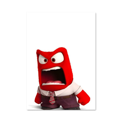 Poster Surpris en Rouge
