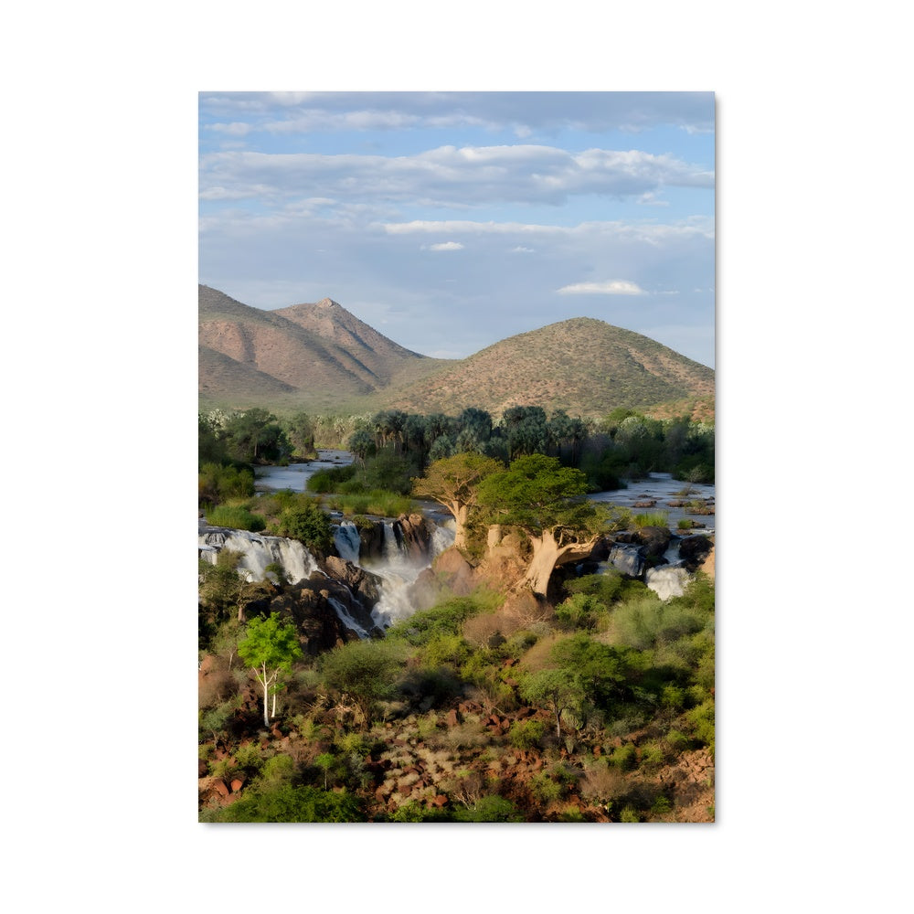 Poster Cascade Majestueuse