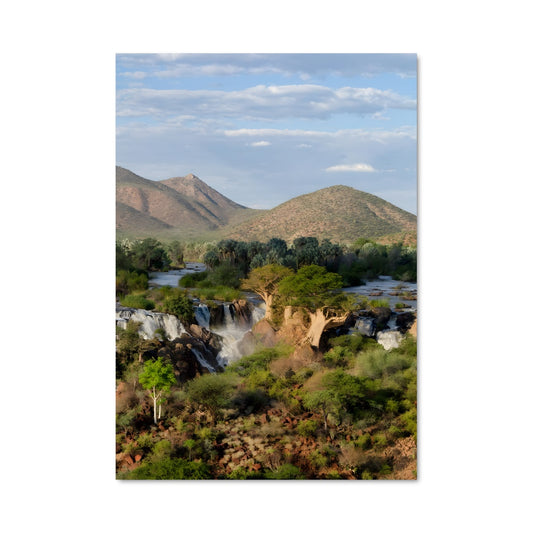 Poster Cascade Majestueuse