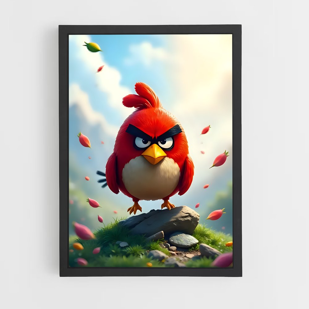 ap-angry birds-1 cadre Noir