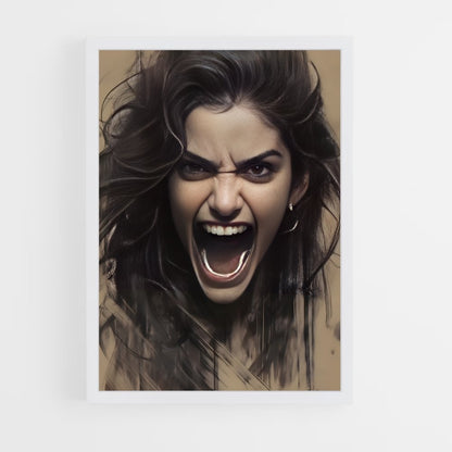 ap-angry face-3 cadre Blanc