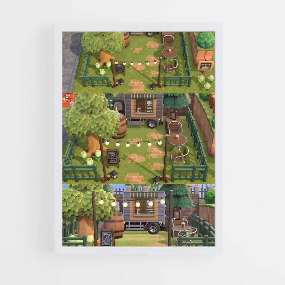 ap-animal crossing-2 cadre Blanc