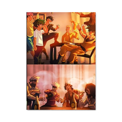 Poster Anime Hangout