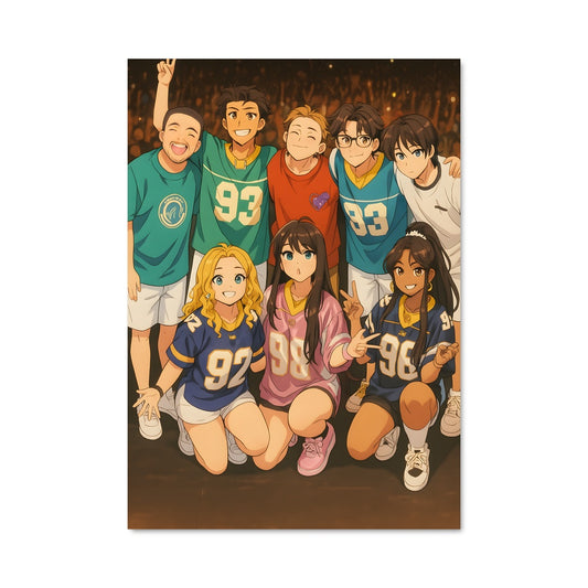 Poster Anime Squad