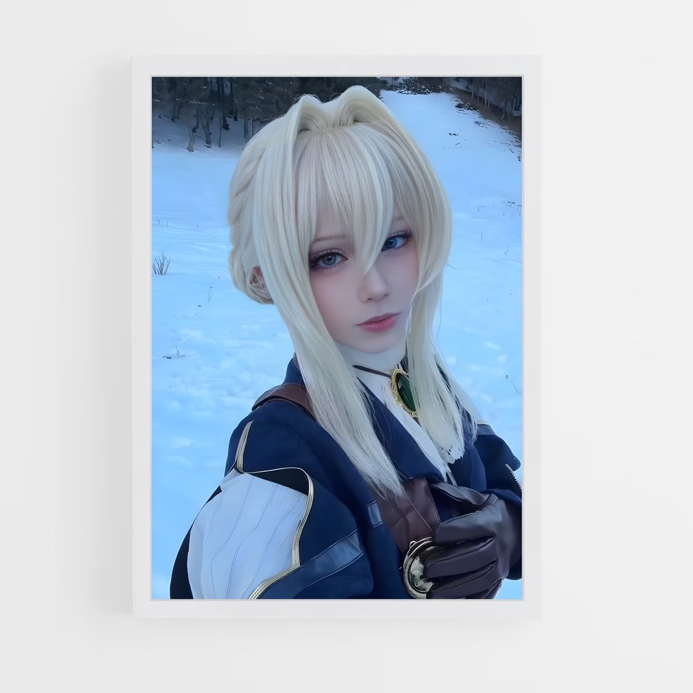 ap-anime cosplay-2 cadre Blanc