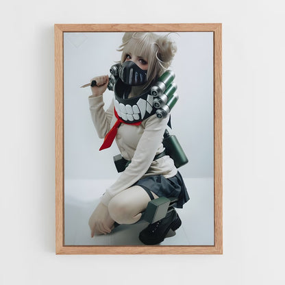 ap-anime cosplay-6 cadre Bois clair