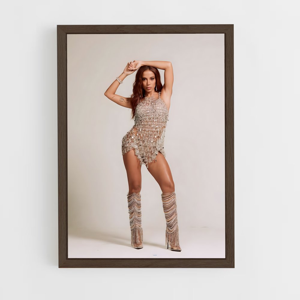 ap-anitta-3 cadre Bois foncé