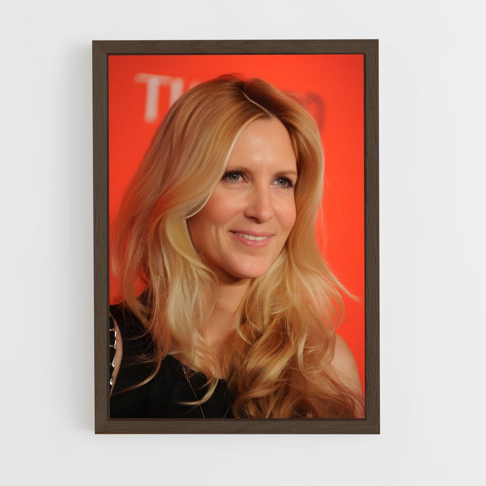 ap-ann coulter-5 cadre Bois foncé
